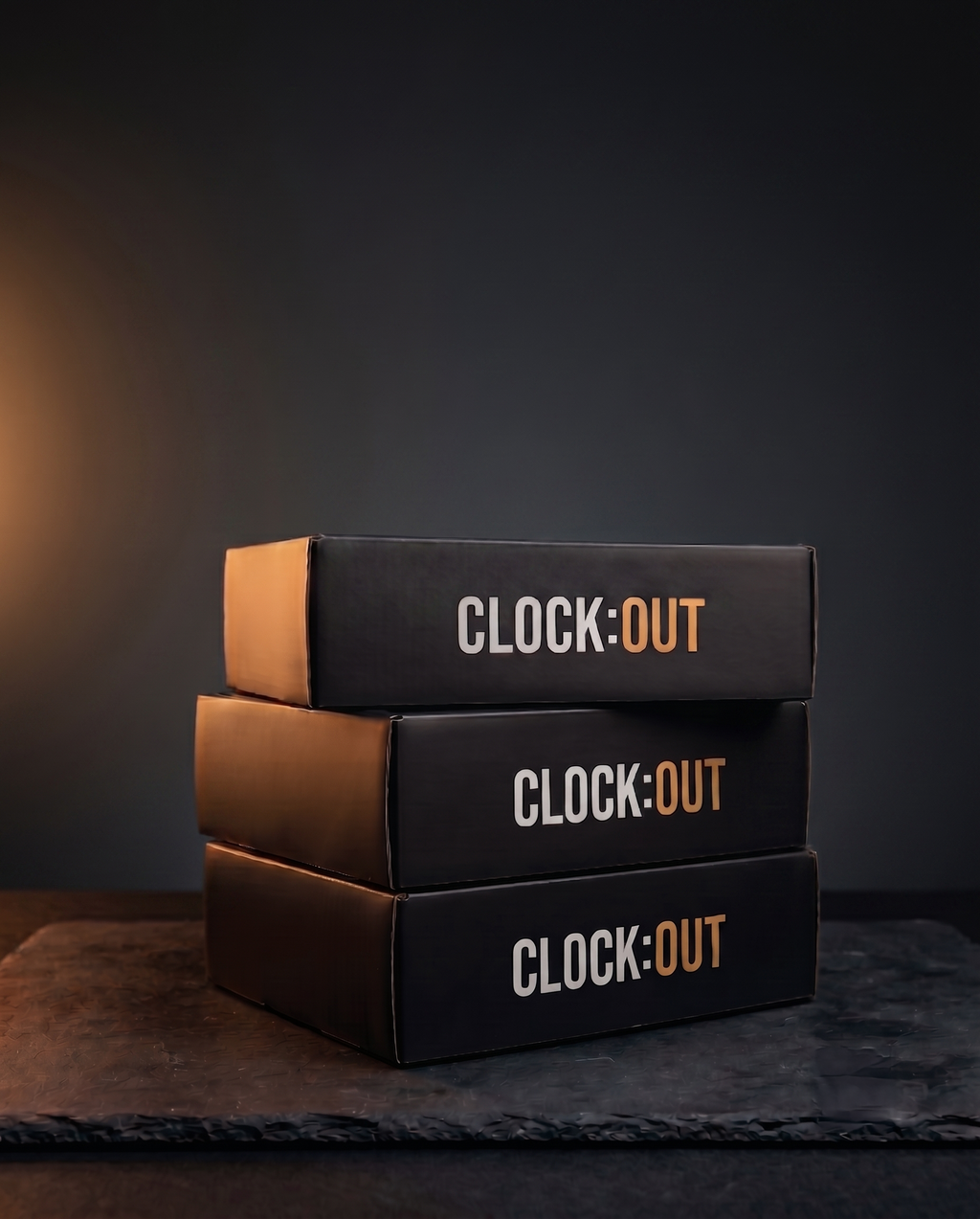 90-Day Recovery Kit - 3 boxes of Clock Out recovery drink mix plus shaker bottle